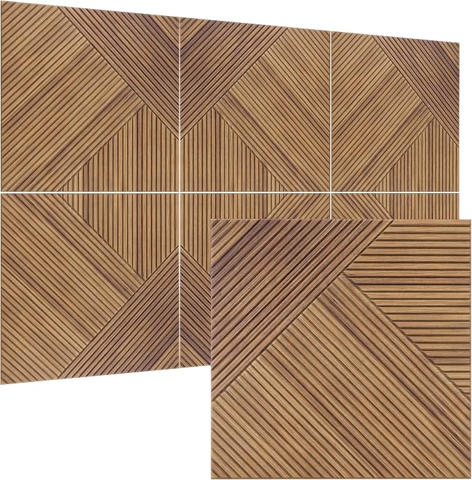 TO-TH Acoustic Wall Panels, 6 Pack Total Size 72 x 48 Inches, Self-Adhesive by Unknown