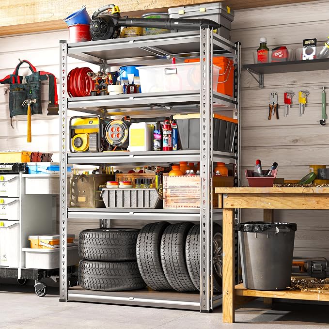 REIBII Heavy Duty Garage Shelving - Image 6