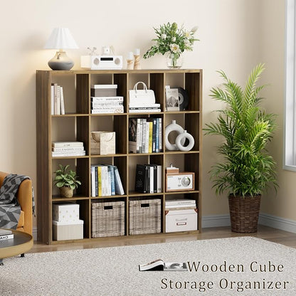 VDNEND Cube Storage Organizer Bookcase, Decorative 11 inch Open Back Cubical - Image 3