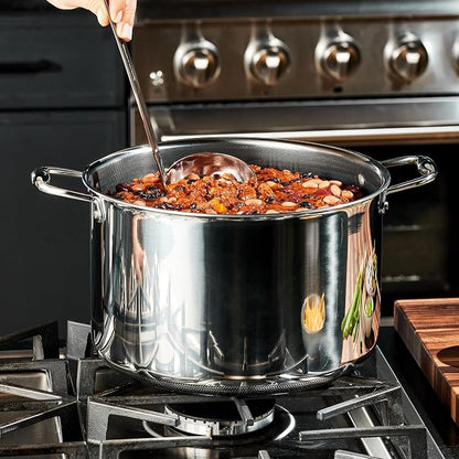 HexClad Hybrid Nonstick 10-Quart Stockpot - Image 7