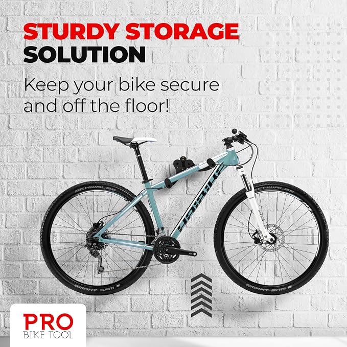 PRO BIKE TOOL Bike Rack Garage Wall Mount - Image 2