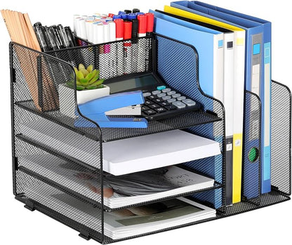 4-Tier Desk Organizer and Accessories by Unknown
