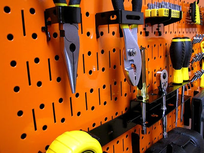 Wall Control Pegboard Rack Horizontal Metal Pegboard Garage Tool Storage Pack - Image 6