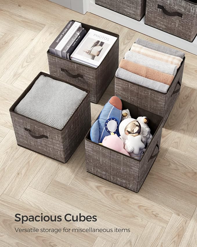 SONGMICS Storage Cubes, 13-Inch Non-Woven Fabric Bins - Image 7