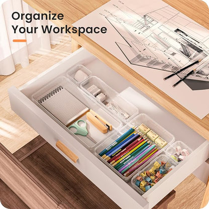 A-LuGei 【Military Grade】 Drawer Organizer, 【】 Makeup organizer - Image 3