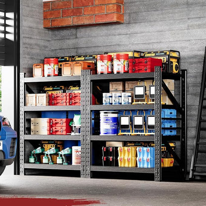 40" Wide Storage Shelves, 2000LBS Garage Shelving Heavy Duty, Standing Shelf - Image 2