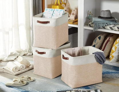 DECOMOMO Extra Large Storage Baskets, 54.5L Fabric Storage Bins - Image 8