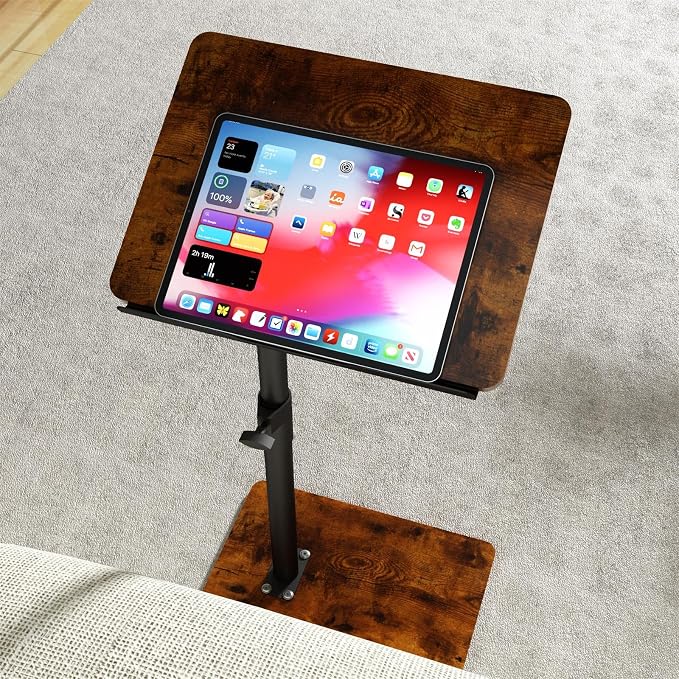 Sofa Armrest Tray Table for Couch by YUHFERA