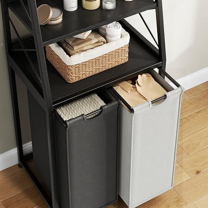 Herture Laundry Basket, 2 Section Laundry Hamper - Image 7