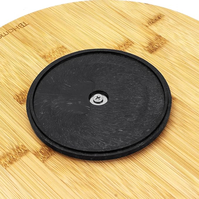 TB Home Lazy Susan Organizer for Cabinet, Pantry or Tabletop – 10" Bamboo - Image 6