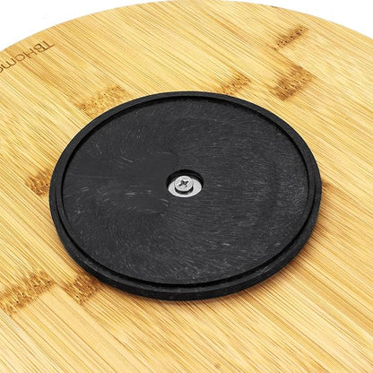 TB Home Lazy Susan Organizer for Cabinet, Pantry or Tabletop – 10" Bamboo - Image 6