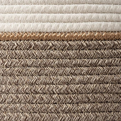 LA JOLIE MUSE Woven Basket Rope Storage Baskets - Image 6