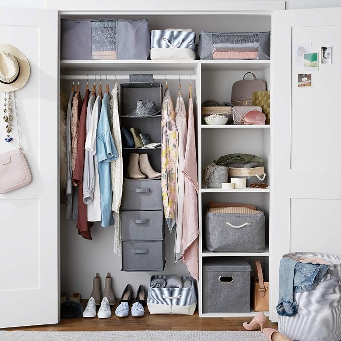 Amazon Basics 6-Tier Hanging Closet Organizer - Image 6