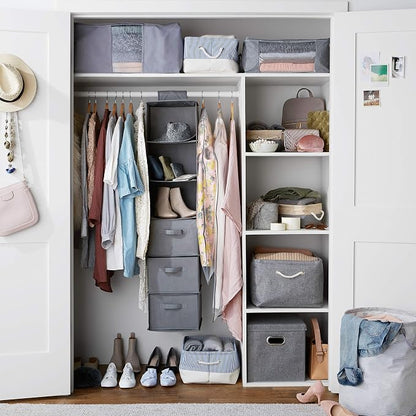 Amazon Basics 6-Tier Hanging Closet Organizer - Image 6