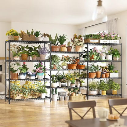 6Tier Metal Shelving Unit Storage Shelves. 1200LBS Wire Shelving Rack Heavy Duty - Image 8