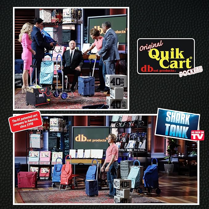 dbest Products Quik Cart Pockets Bundle Sport Rolling Crate - Image 4