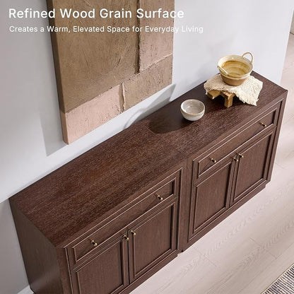 ACCOHOHO Modern Farmhouse Buffet Cabinet, Modular Storage Cabinet - Image 6