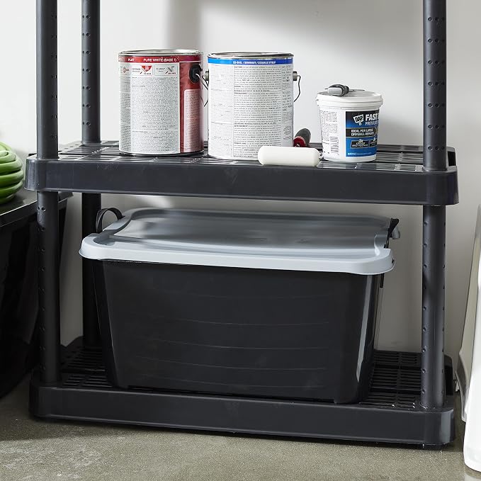 Life Story 6 Pack Heavy Duty Stackable Storage Bin, 55 Quart Home Organizer - Image 7