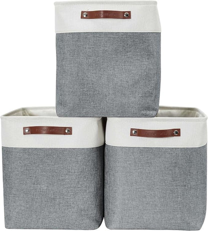 DECOMOMO Extra Large Storage Baskets, 54.5L Fabric Storage Bins by DECOMOMO