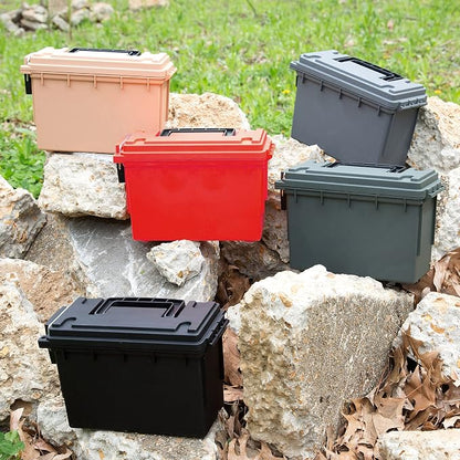 Sheffield Ammo Box Made in USA, Stackable Lockable Ammo Storage Box, Water and - Image 9
