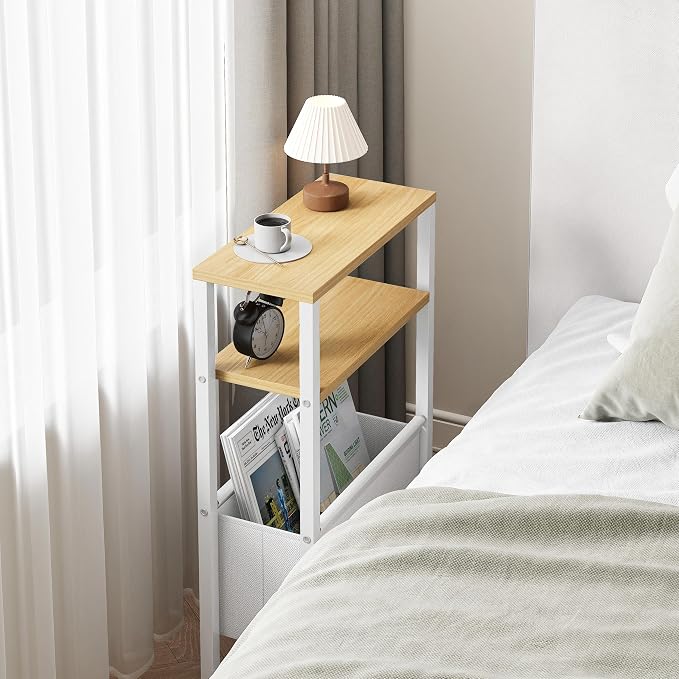 Narrow Side Table, Slim End Table - Image 5