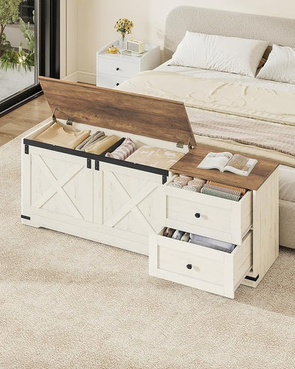 Hzuaneri 59" Storage Bench - Image 2