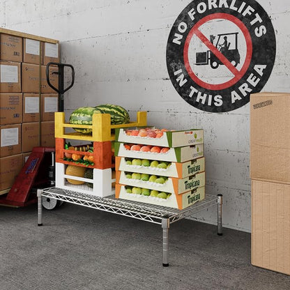 21" Deep x 36" Wide x 8" Height Wire Shelving Kit | 1-Tier | NSF Commercial - Image 5
