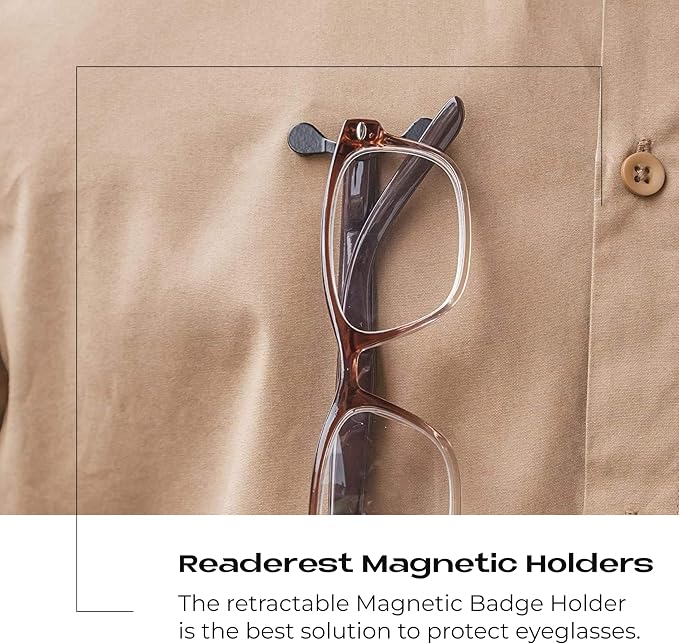 Readerest Magnetic Glasses Holder, Magnet Clip - Image 2