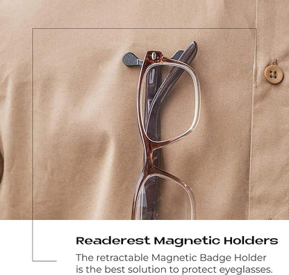 Readerest Magnetic Glasses Holder, Magnet Clip - Image 2