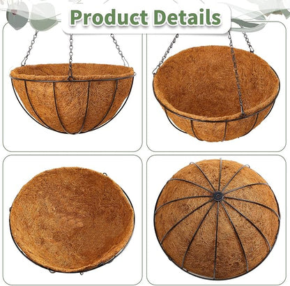 Rtteri 8 Pcs 12 Inch Hanging Baskets - Image 3