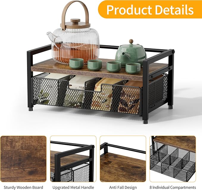 Tea Bag Organizer, Tea Bag Holder - Image 2