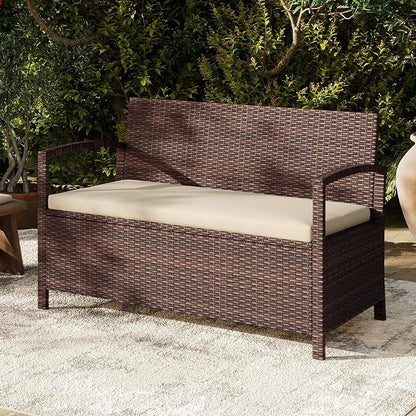Tangkula 42 Gallon Outdoor Bench - Image 2