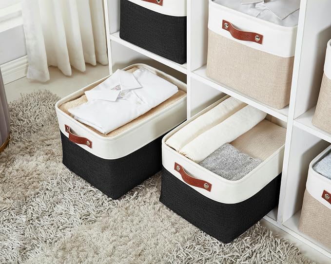 DECOMOMO Storage Bins Fabric Storage Baskets - Image 7