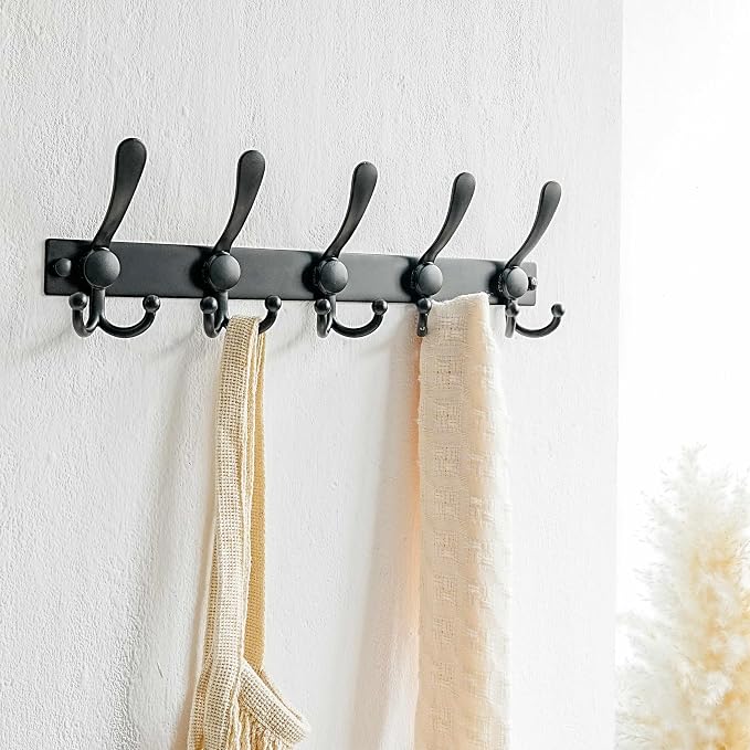 Dseap Coat Rack Wall Mount 2.0 Pro: Heavy Duty 300% Thicker, Stainless Steel - Image 7