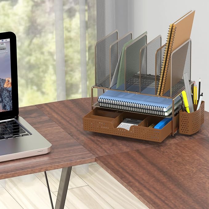 Simple Houseware Desk File Organizer - Image 4