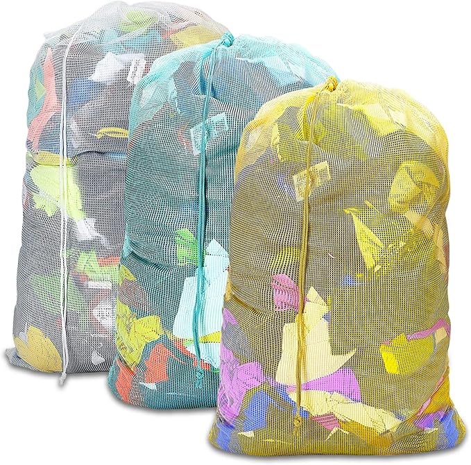 Mesh Laundry Bags, Heavy Duty by Dalykate