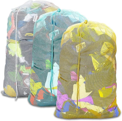 Mesh Laundry Bags, Heavy Duty by Dalykate