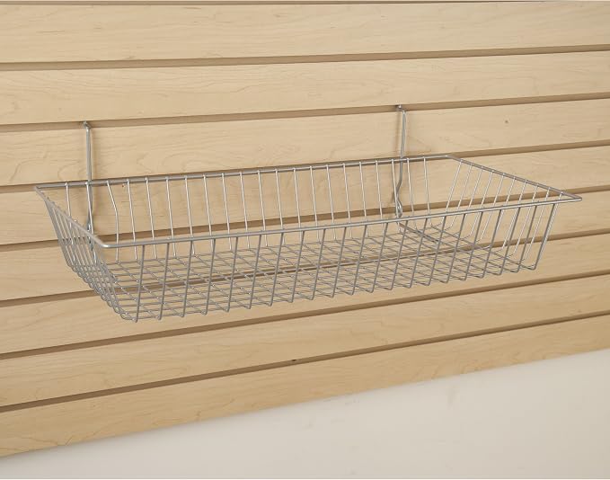 Only Garment Racks #5624C Chrome Wire Baskets - Image 2
