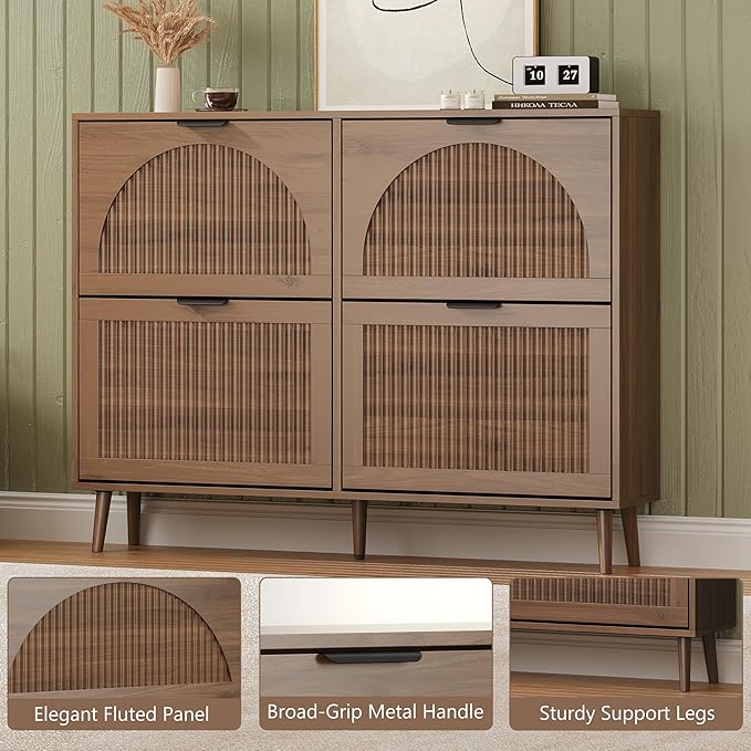 BORNOON Shoe Cabinet for Entryway - Image 5