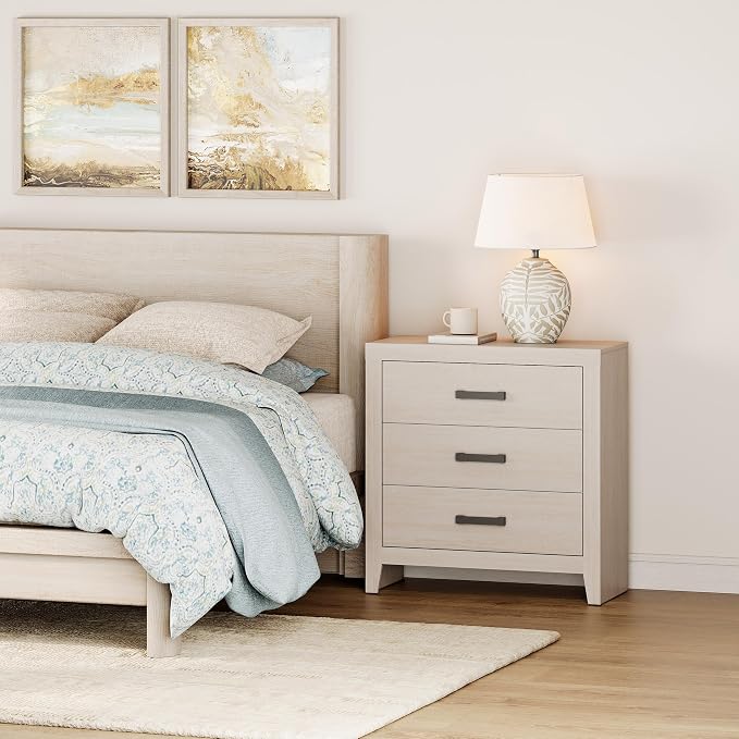 WAMPAT Farmhouse Nightstand - Image 6