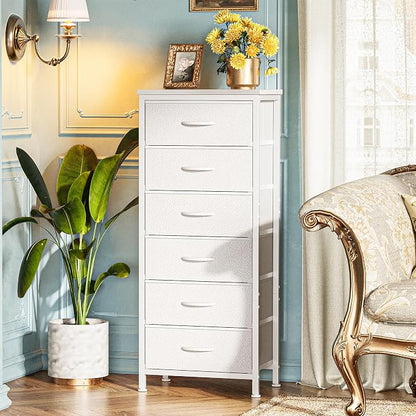 Huuger Tall Dresser for Bedroom, Stable 6 Drawer Dresser - Image 6