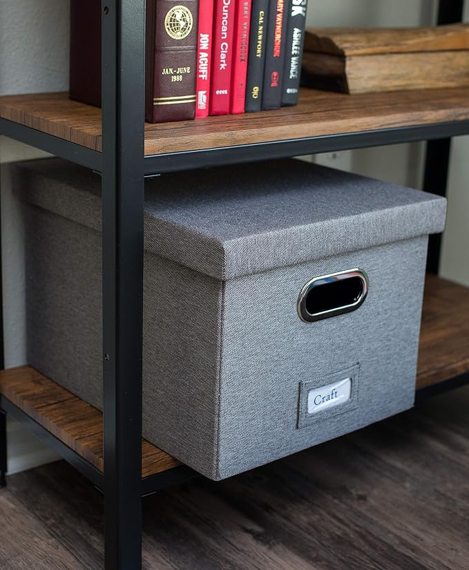 Internet's Best Collapsible File Box Storage Organizer - Image 8