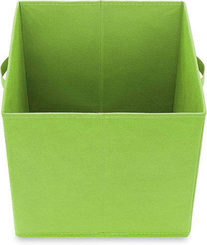 Casafield Set of 6 Collapsible Fabric Cube Storage Bins, Cubby Organizers & More - Image 4