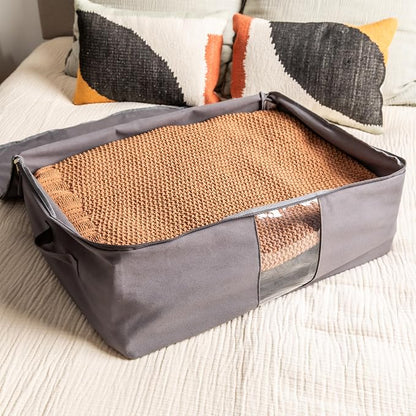 Soft Canvas Storage Bags with Zipper. Thick Breathable - Image 2