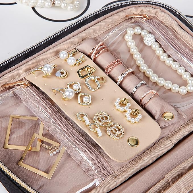 NISHEL Travel Jewelry Case, Holiday Organizer - Image 5