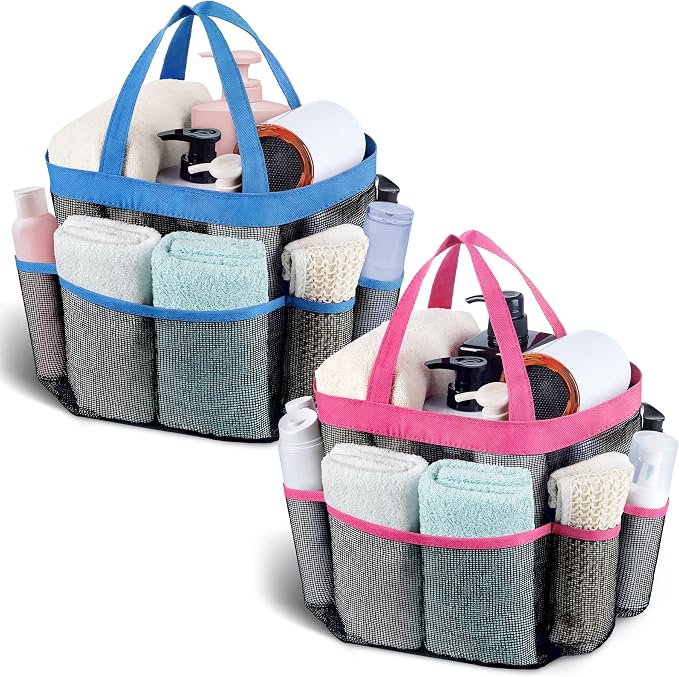 Mesh Shower Caddy Portable by Attmu