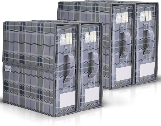 4 Pack Bed Sheet Organizer and Storage by MamaGs