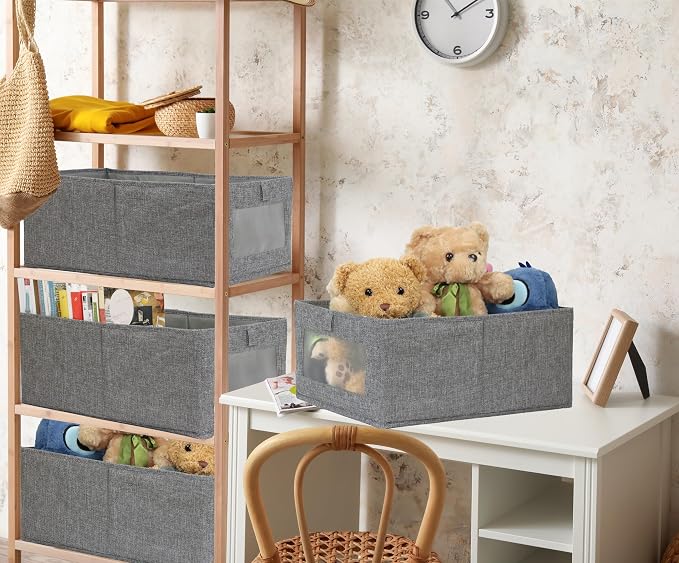 Fordonral 4 Pack Closet Organizers and Storage Bins, Storage Containers - Image 5