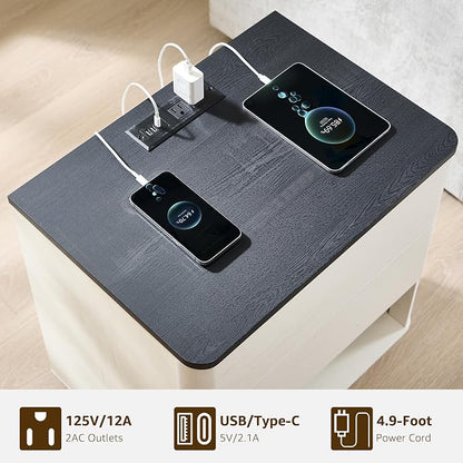 ACCOHOHO Nightstand Set of 2 - Image 3