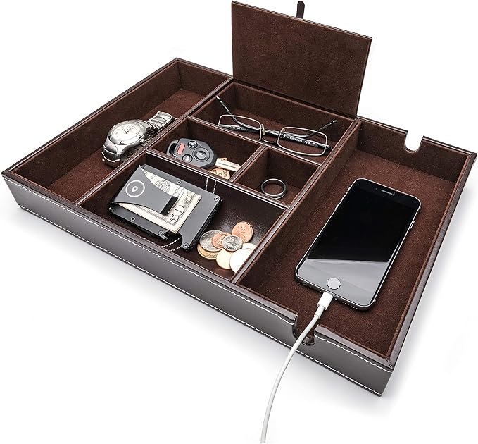 ULTRAY Nightstand Organizer, Valet Tray by ULTRAY